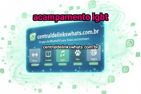 Acampamento LGBT - Grupo WhatsApp