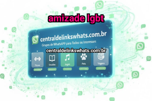 Amizade lgbt - Grupo WhatsApp
