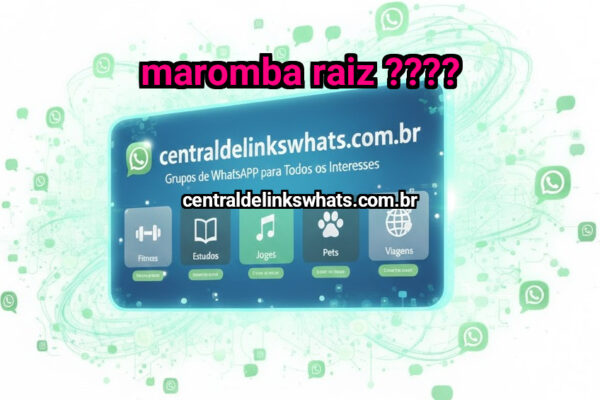 Maromba Raiz ???? - Grupo WhatsApp