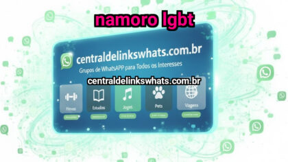 Grupo WhatsApp: Namoro LGBT - Clique para entrar
