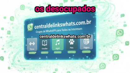 Grupo WhatsApp: Os desocupados - Clique para entrar