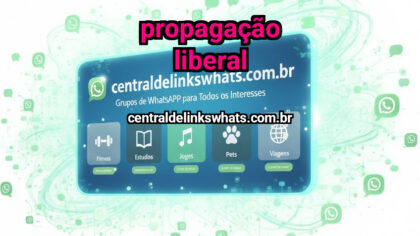 Grupo WhatsApp: Propagação Liberal - Clique para entrar