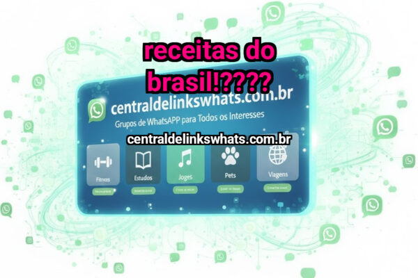Receitas do Brasil!???? - Grupo WhatsApp