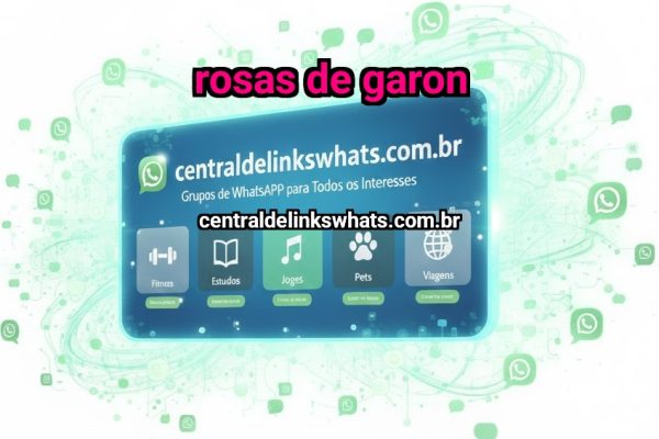 Rosas de garon - Grupo WhatsApp