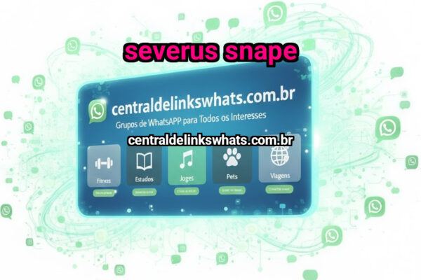 Severus snape - Grupo WhatsApp