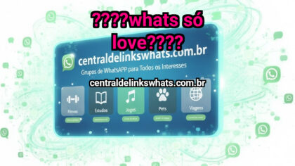 Grupo WhatsApp: ????Whats Só Love???? - Clique para entrar