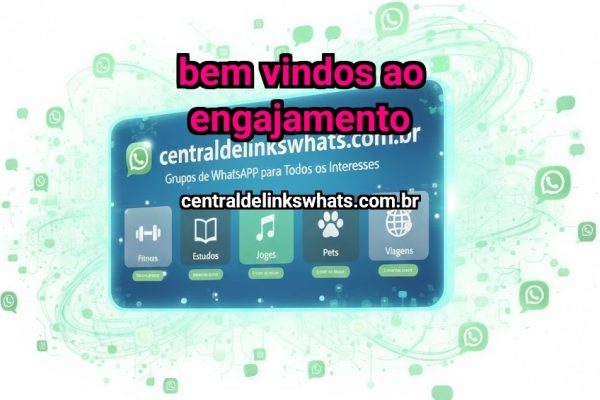 BEM VINDOS AO ENGAJAMENTO  - Grupo WhatsApp