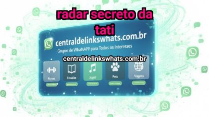 Group thumbnail Radar Secreto da Tati