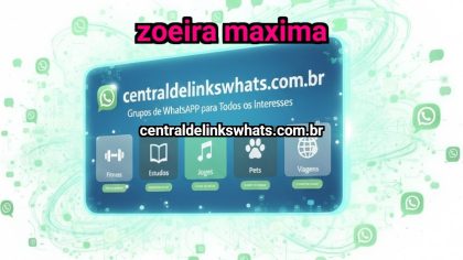 Grupo WhatsApp: zoeira maxima - Clique para entrar