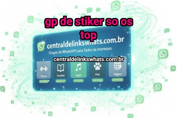Gp de Stiker So os top - Grupo WhatsApp